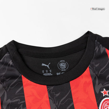 AC Milan Tröja 2025/26 Hemma Röd & Svart Barn-10