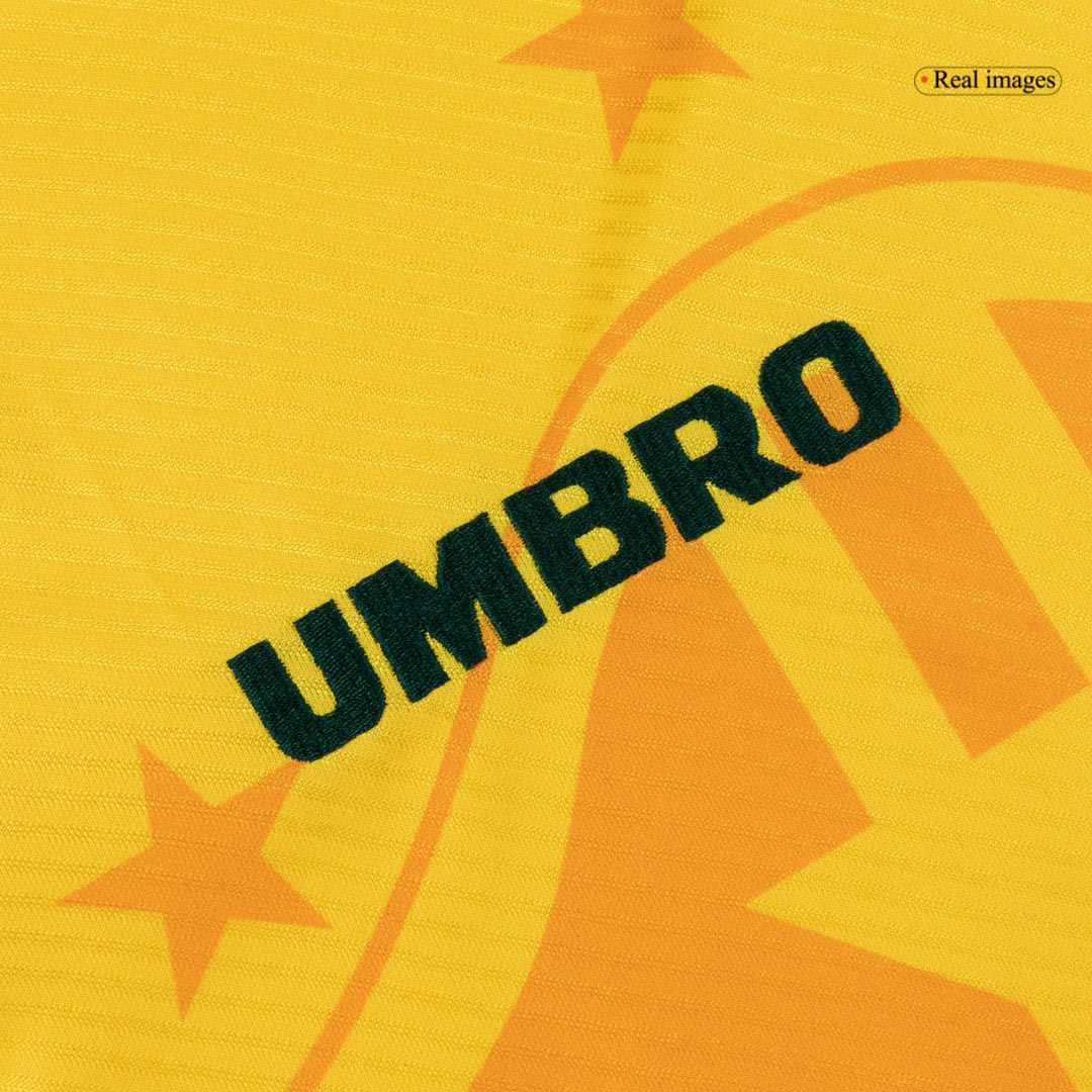 Brasilien Hemmatröja 1994 Retro Tröja
 Gul