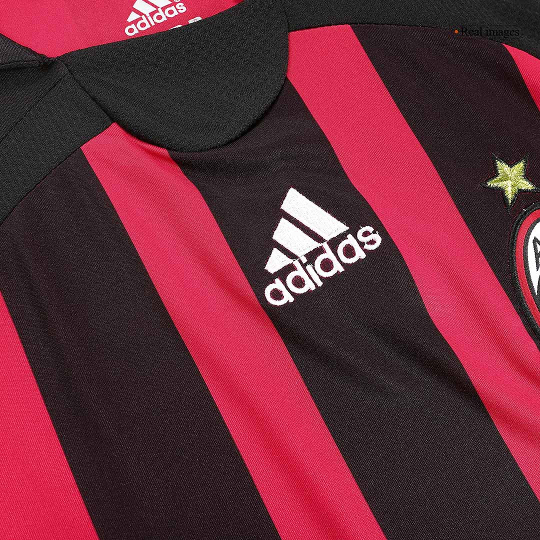 RONALDO #99 AC Milan Hemmatröja 2006/07 Retro Tröja
 Röd & Svart-3