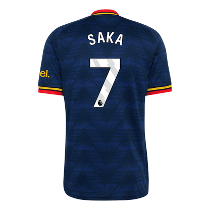 Arsenal Tröja SAKA #7 2026/27 Borta Mörkblå-9