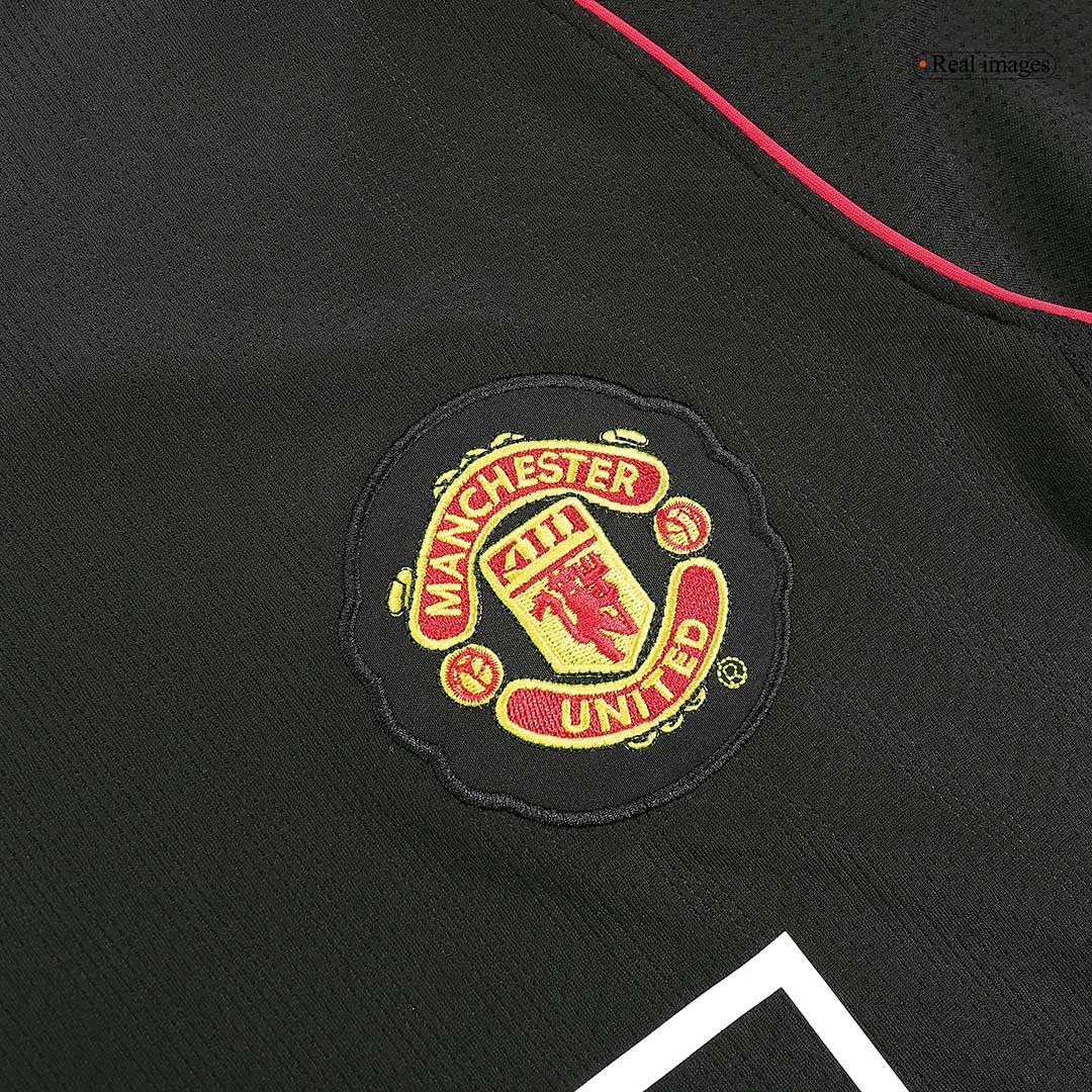 Manchester United Bortatröja 2007/08 Retro Tröja
 Svart-4
