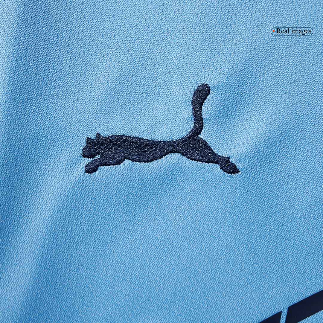 Manchester City Tröja 2025/26 Hemma Långärmad Blå