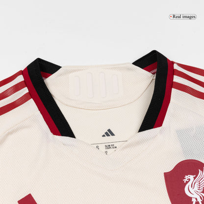 Liverpool Tröja ISAK ##9 2025/26 Borta Vit-9