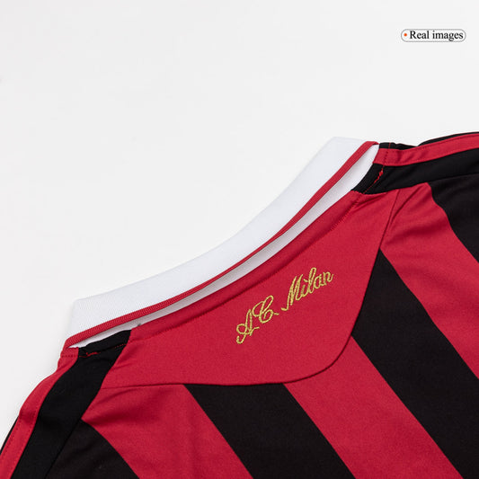 AC Milan Hemmatröja 2009/10 Retro Tröja
 Röd & Svart-1
