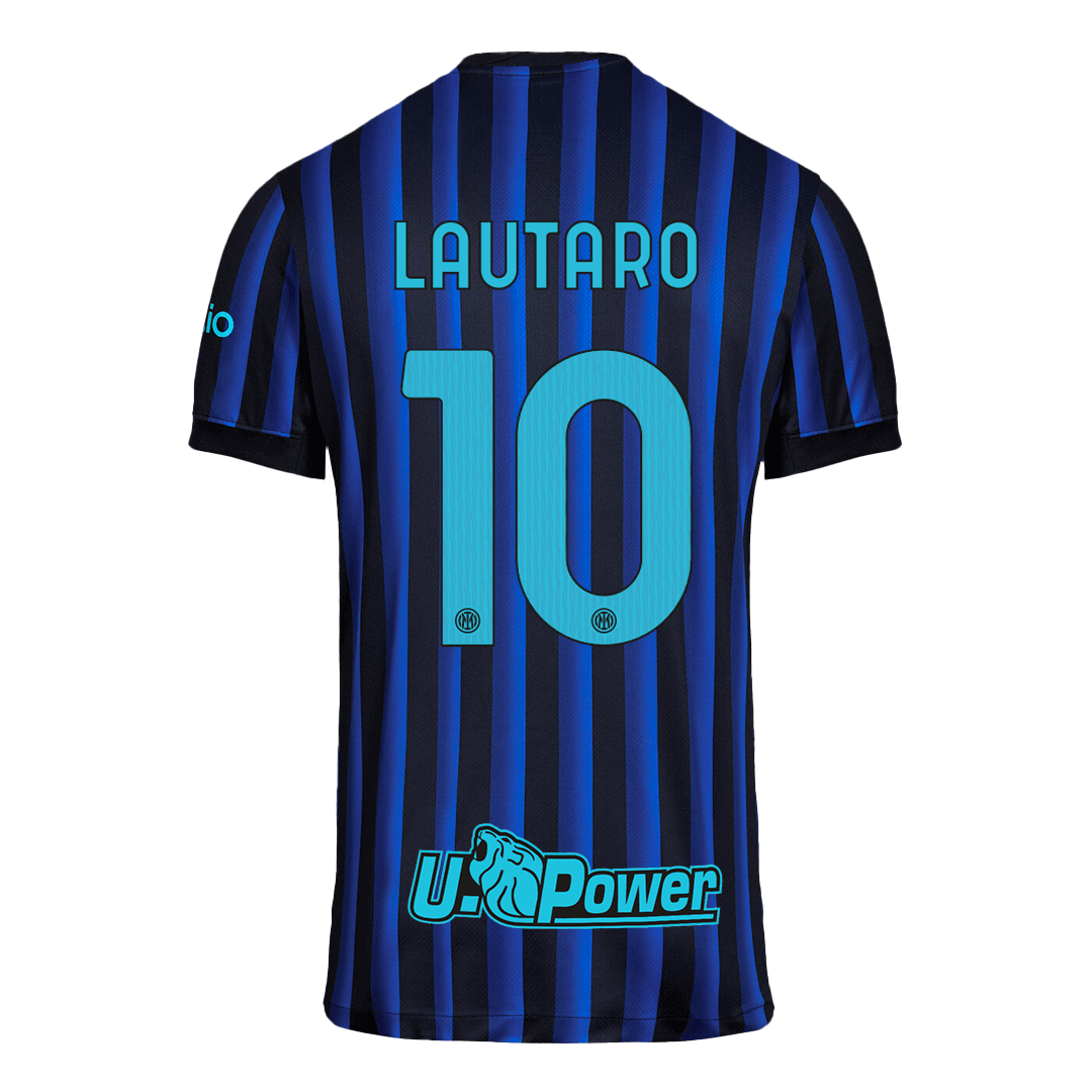 Inter Milan Tröja LAUTARO #10 2025/26 Hemma Blå och svart-11