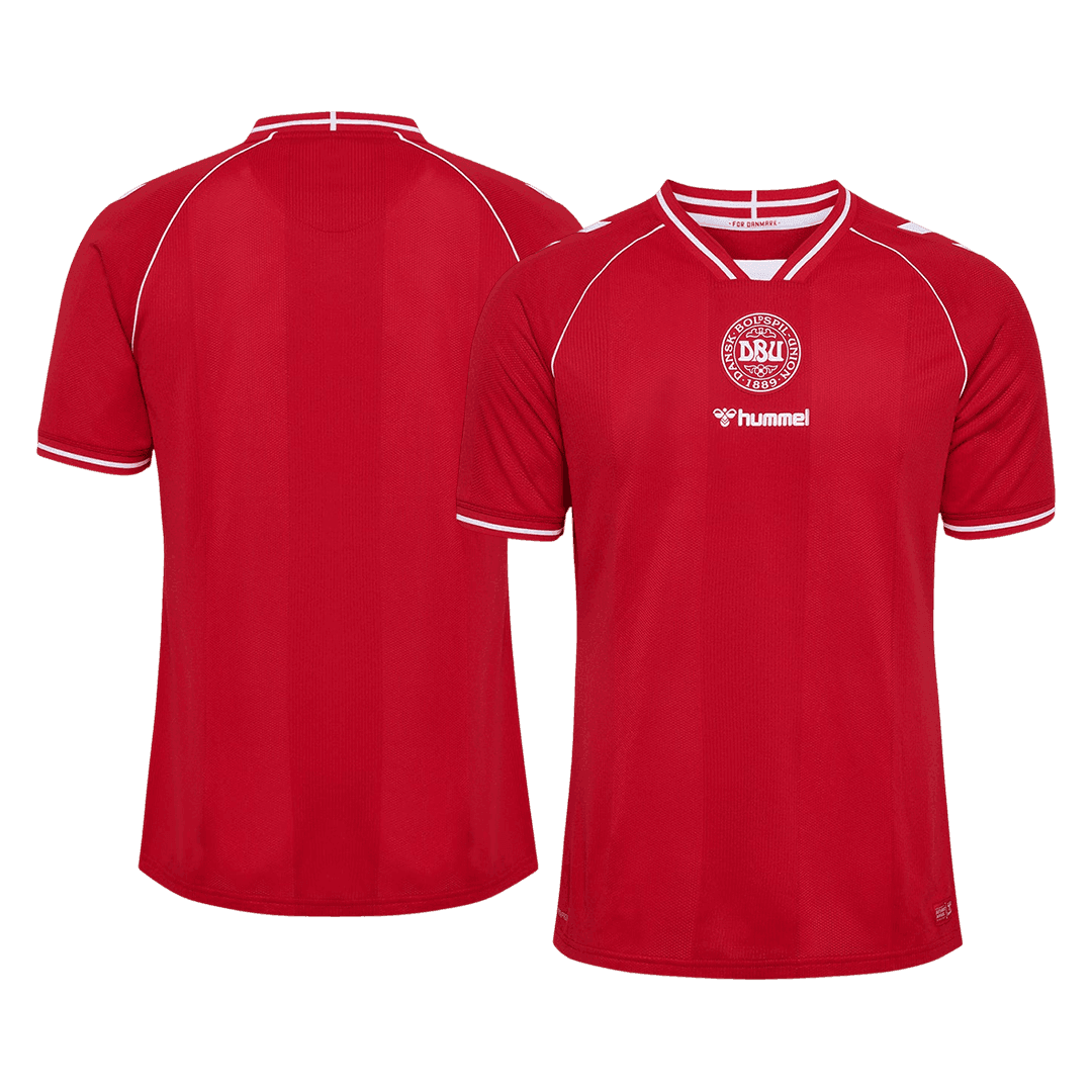 Danmark Tröja 2026 Hemma Röd-2