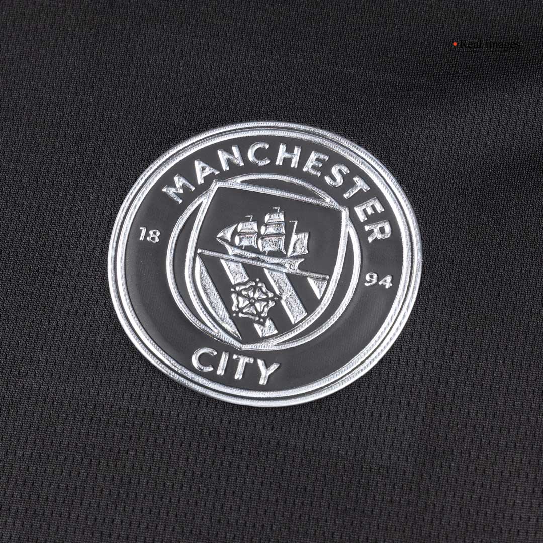 Manchester City Tröja 2025/26 Borta Svart