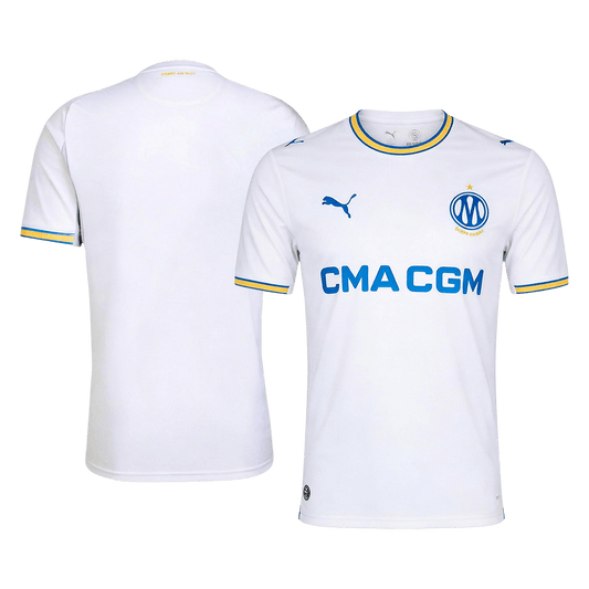 Marseille Tröja 2026/27 Hemma Vit-1