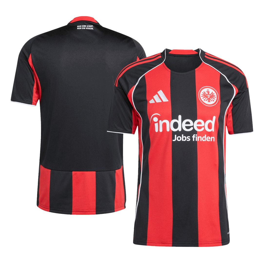 Eintracht Frankfurt Tröja 2025/26 Hemma Röd & Svart