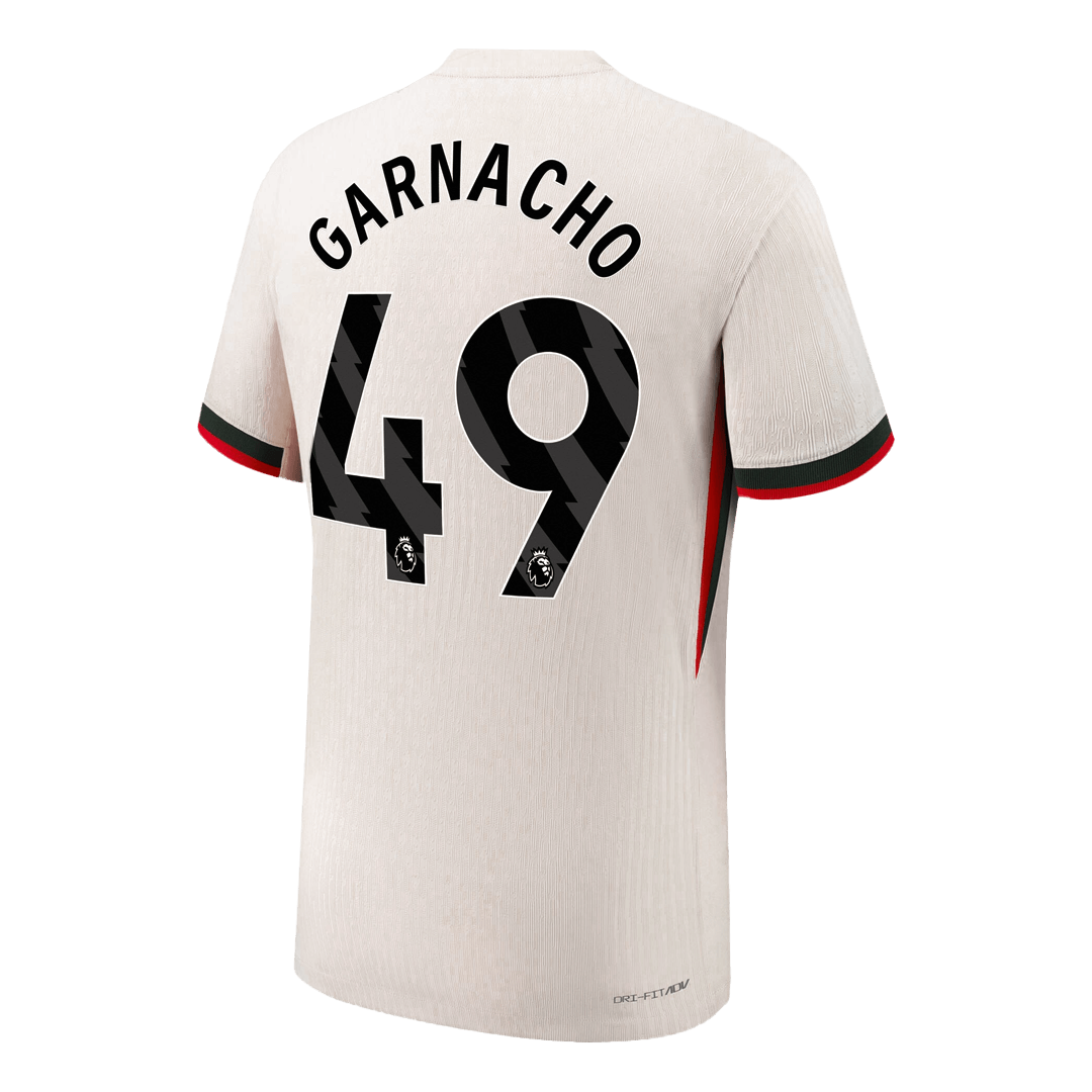 Chelsea Tröja GARNACHO #49 2025/26 Borta Vit