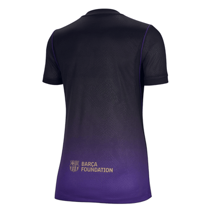 Barcelona Tröja 2026/27 Borta Black/Purple Dam-2