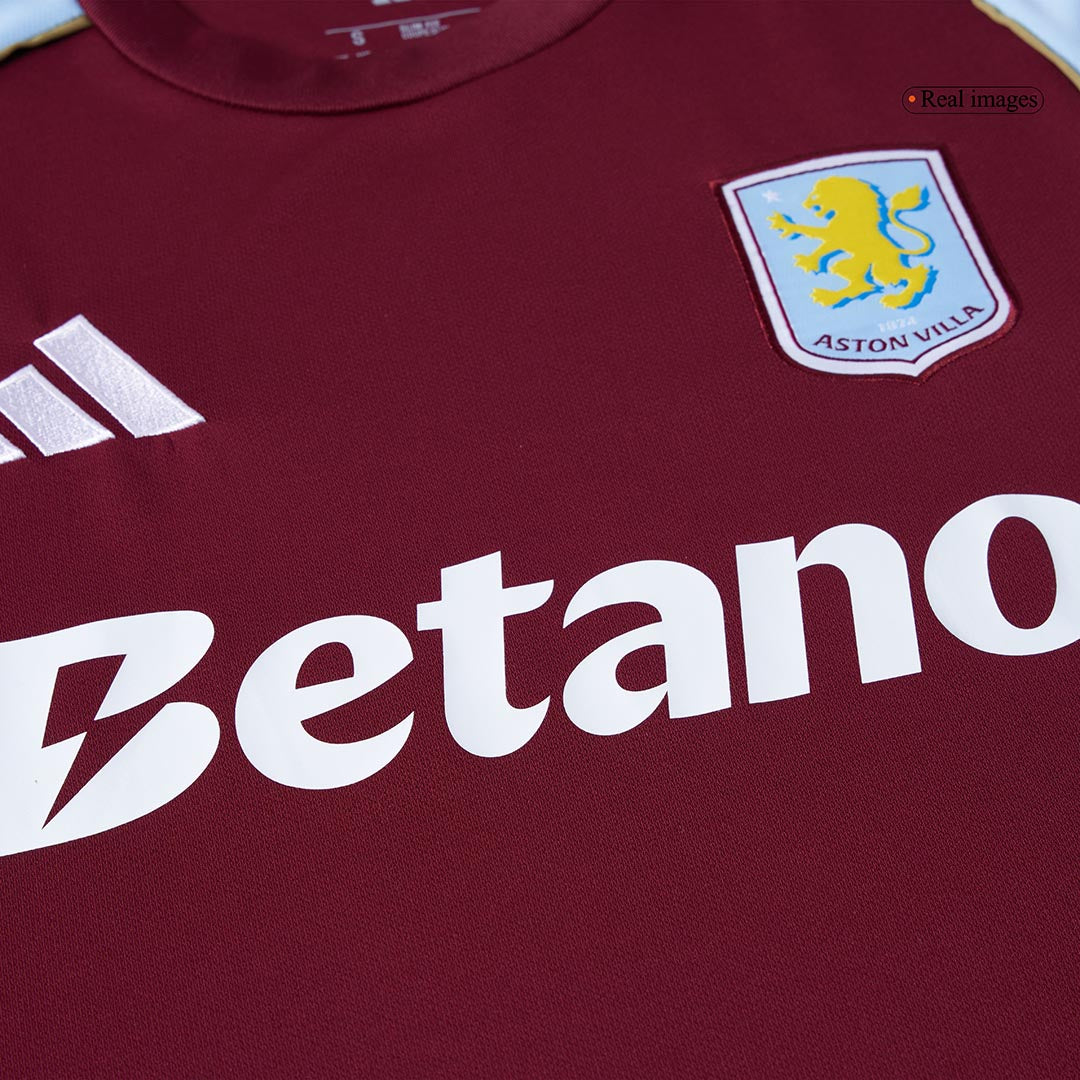 Aston Villa Tröja 2025/26 Hemma Röd