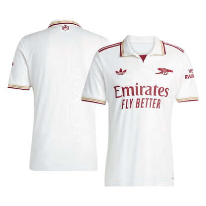 Arsenal Tröja 2025/26 Tredje Vit-10
