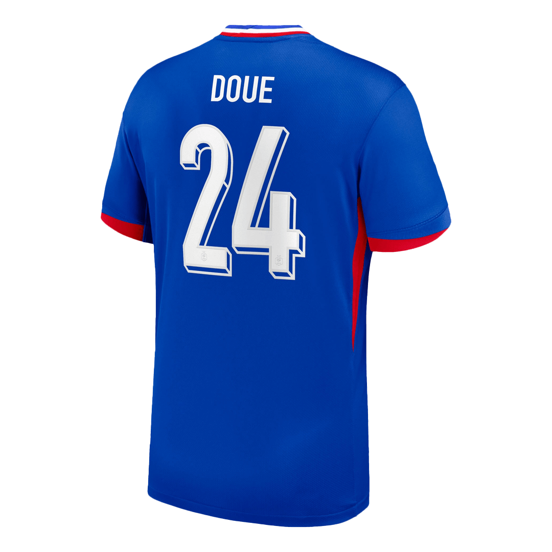 Frankrike Tröja DOUE #24 Euro 2024 Hemma Blå