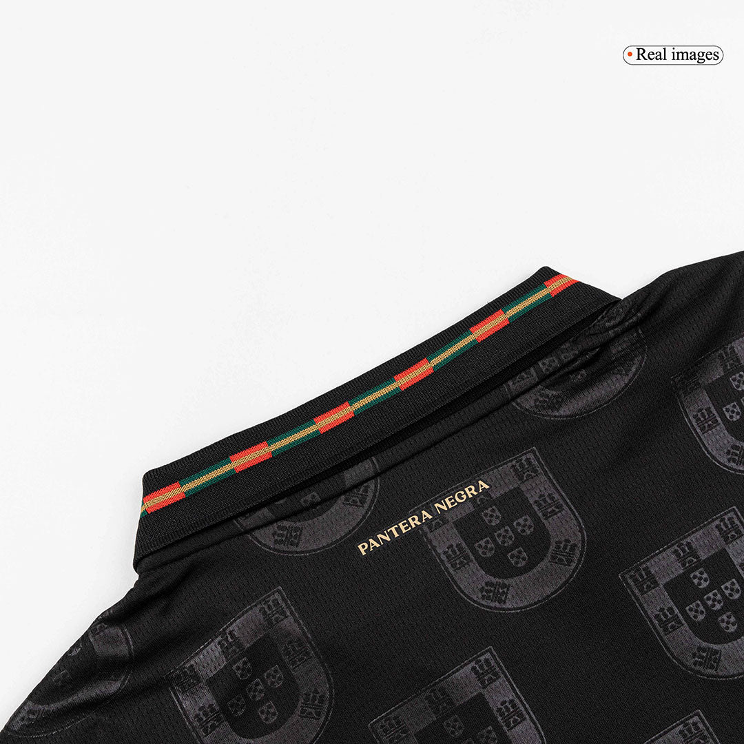 Portugal Tröja 2026 Svart Barn