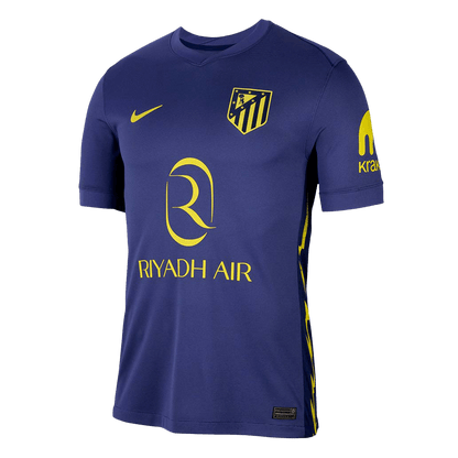 Atletico Madrid Tröja SØRLOTH #9 2025/26 Borta Mörkblå-10