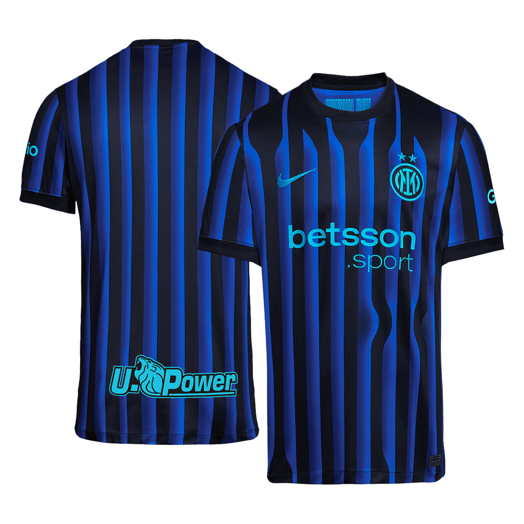 Inter Milan Tröja 2025/26 Hemma Blå och svart