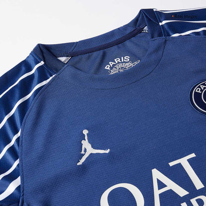 PSG Tröja 2024/25 Fourth Away Långärmad Mörkblå-7