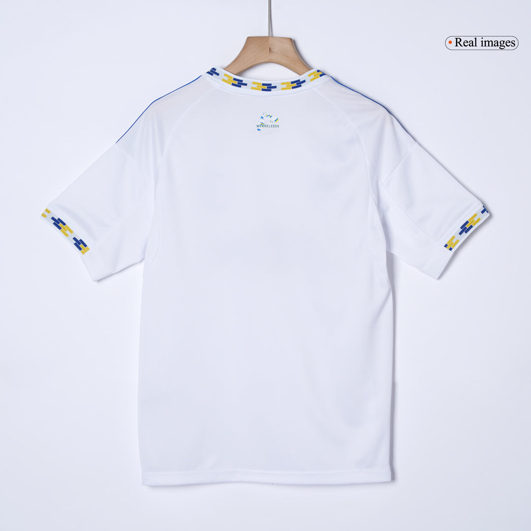 Leeds United Tröja 2025/26 Hemma Vit-9