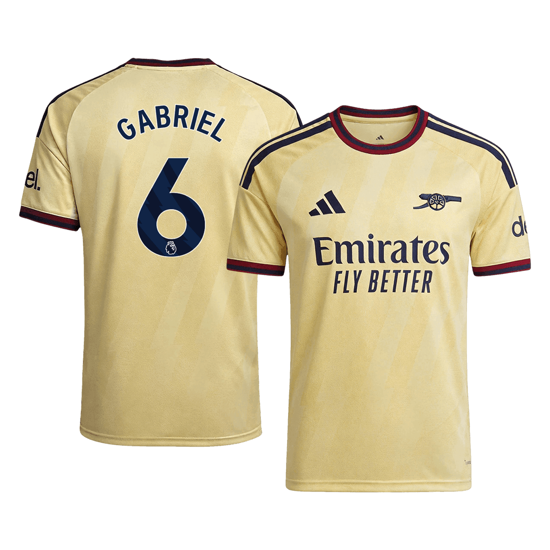 Arsenal Tröja GABRIEL #6 2026/27 Tredje Gul