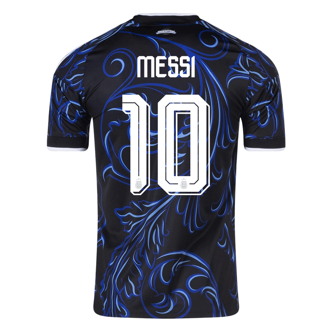 Argentina Tröja MESSI #10 2026 Borta Svart