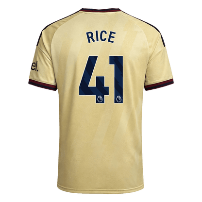 Arsenal Tröja RICE #41 2026/27 Tredje Gul-3