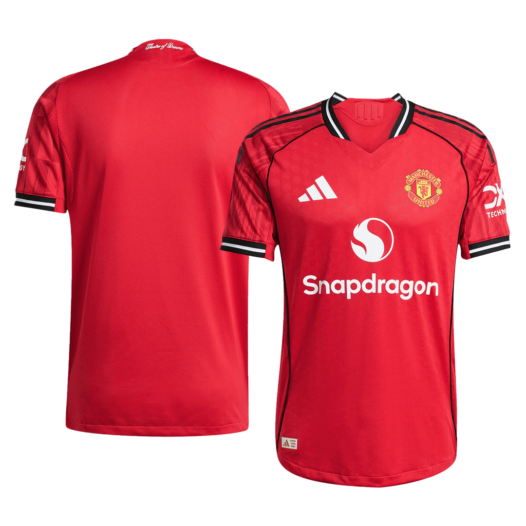 Manchester United Tröja 2025/26 Hemma Röd