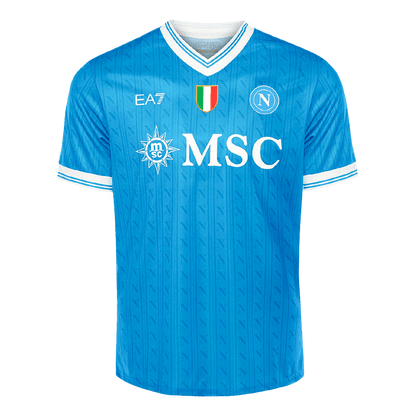 Napoli Tröja LUKAKU #9 2025/26 Hemma Blå-9