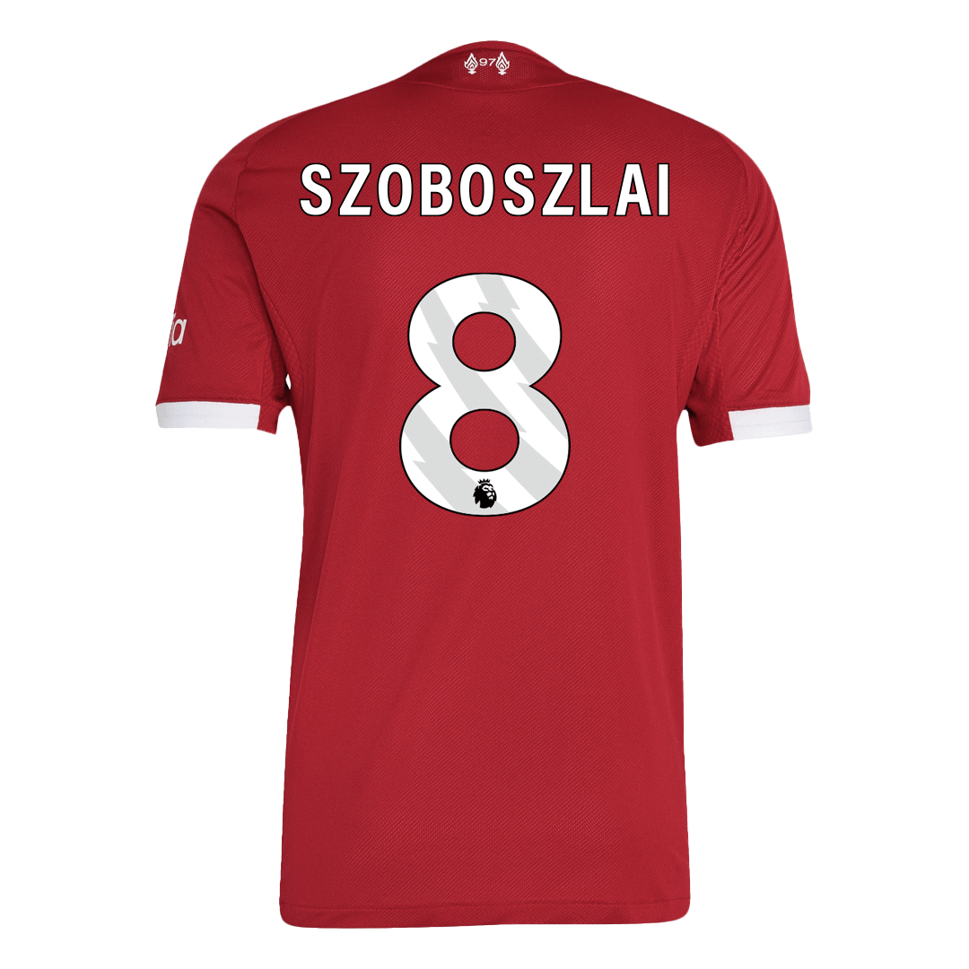 Liverpool Tröja SZOBOSZLAI #8 2025/26 Hemma Röd-2