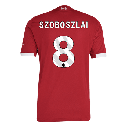 Liverpool Tröja SZOBOSZLAI #8 2025/26 Hemma Röd-2