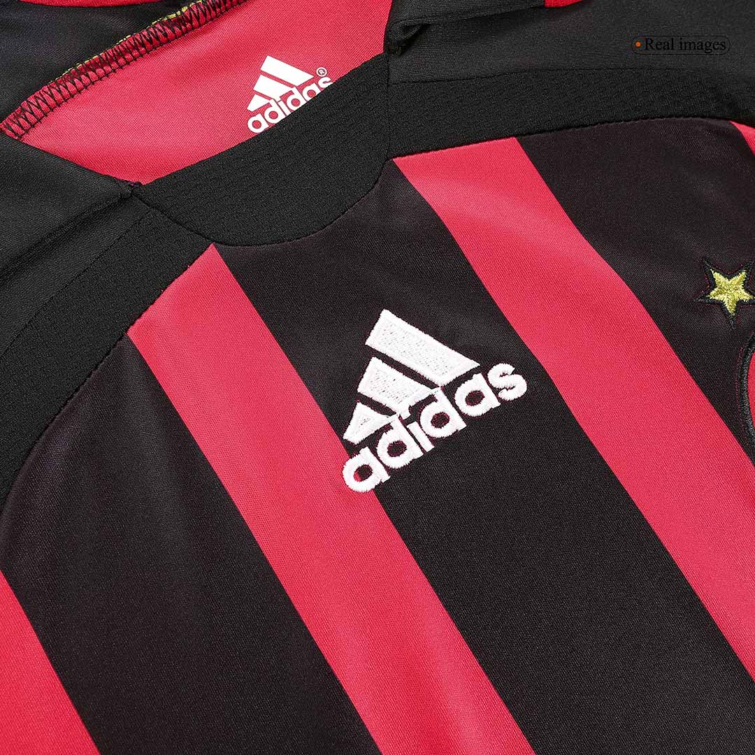 KAKA' #22 AC Milan Hemmatröja 2006/07 Retro Tröja
 Röd & Svart-3