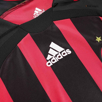 AC Milan Hemmatröja 2006/07 Retro Tröja
 Röd & Svart-3