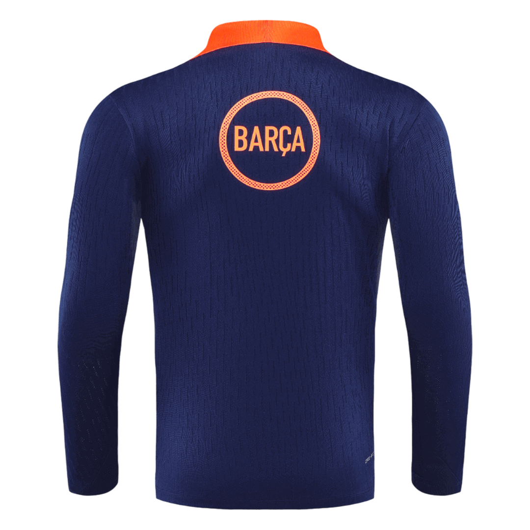 Barcelona Träningsställ 2025/26 Barn Svart och orange