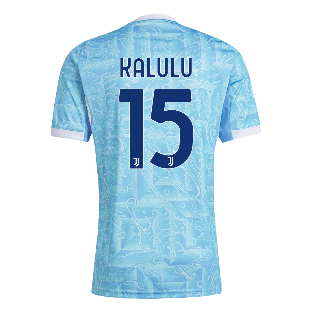 Juventus Tröja KALULU #15 2025/26 Borta Blå