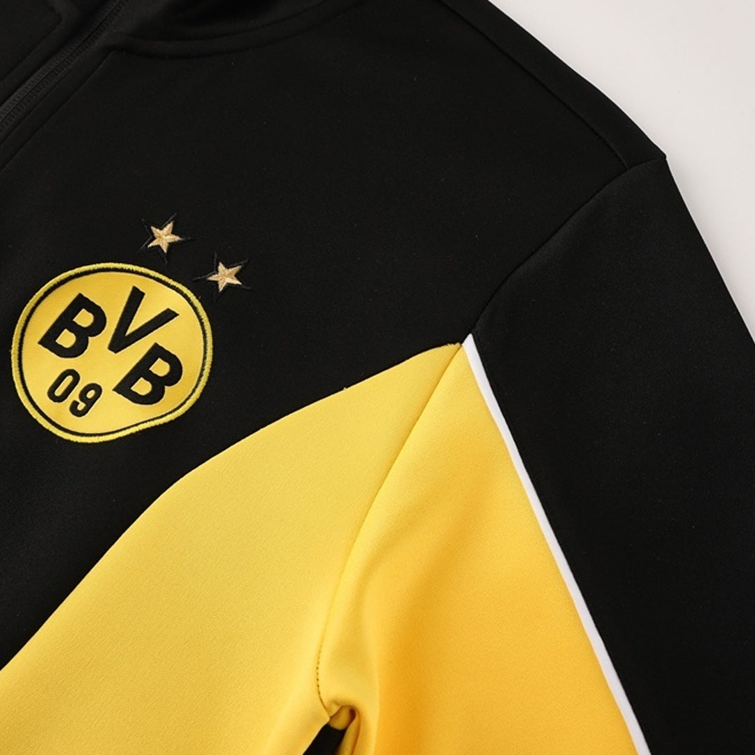 Borussia Dortmund Träningsset (Jacka+Byxor) 2025/26 Gul