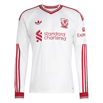 Liverpool Tröja 2026/27 Borta Långärmad Vit