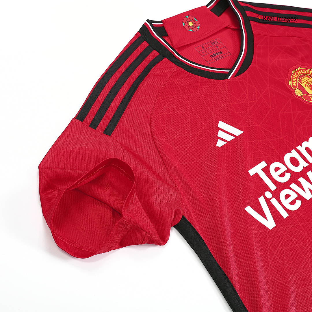 Manchester United Tröja HØJLUND #11 2023/24 Hemma Röd