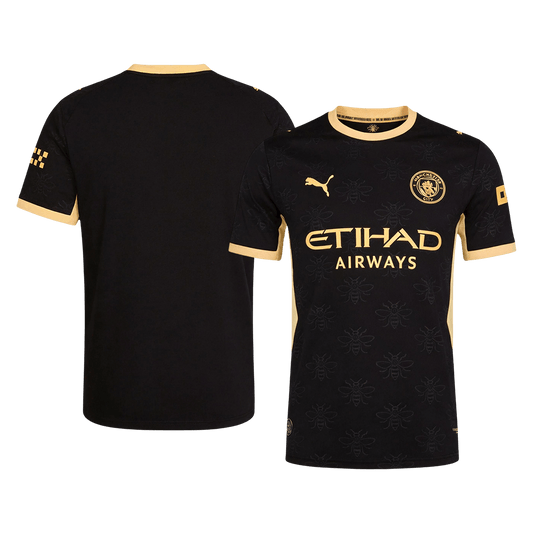 Manchester City Tröja 2026/27 Borta Autentisk Svart-1
