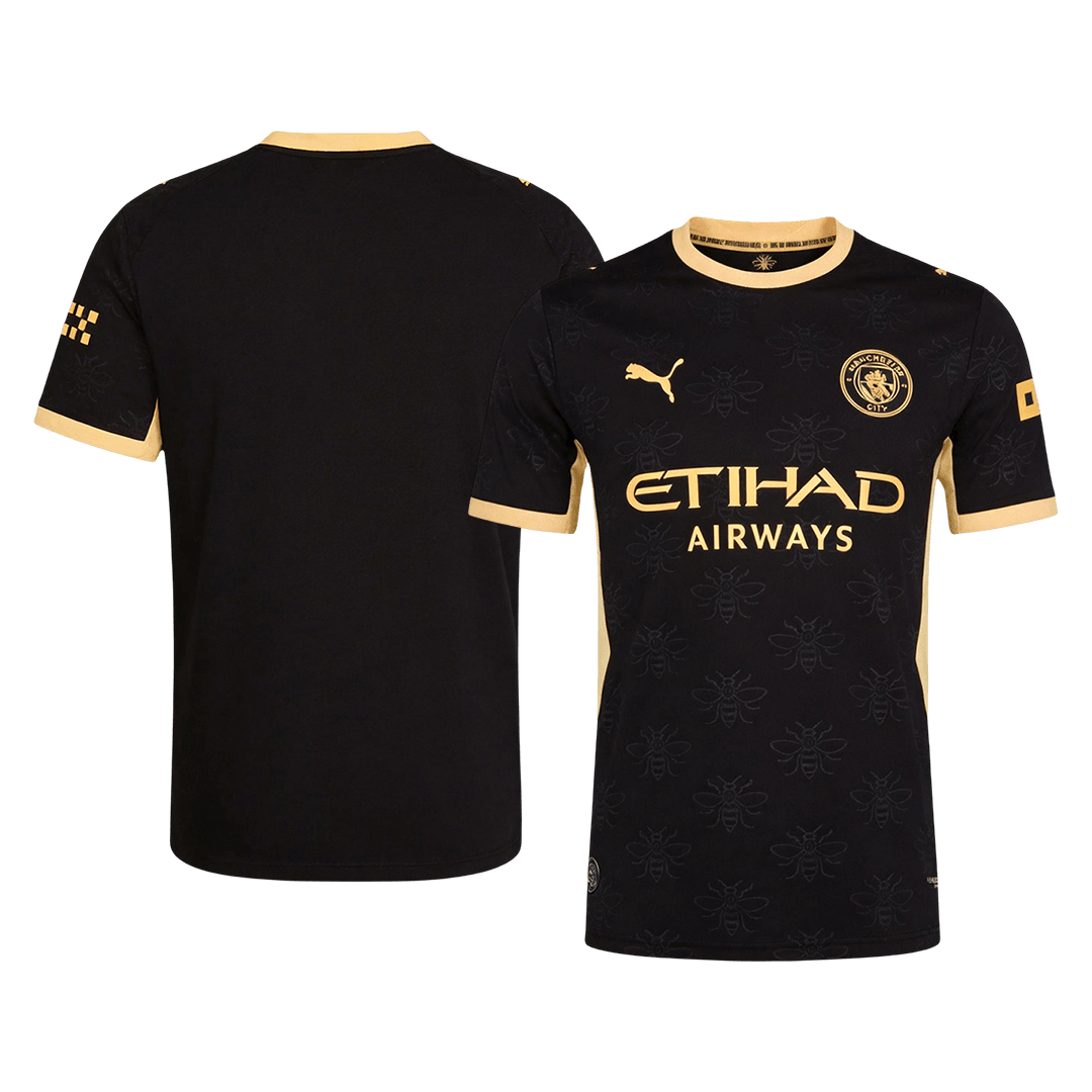 Manchester City Tröja HAALAND #9 2026/27 Borta Autentisk Svart