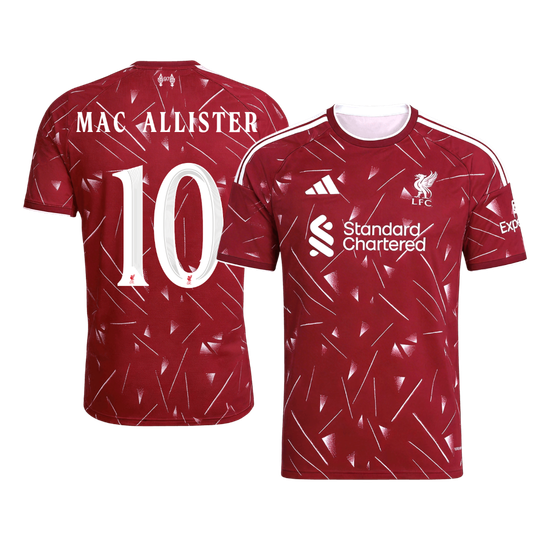MAC ALLISTER #10 Liverpool Tröja 2026/27 Hemma Premium Röd - UCL