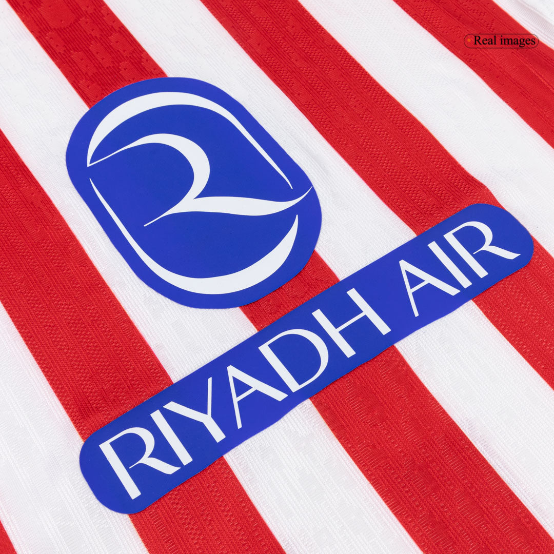 Atletico Madrid Tröja 2025/26 Hemma Autentisk Röd & Vit-5