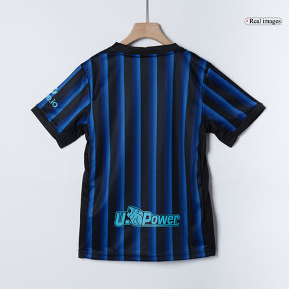 Inter Milan Tröja 2025/26 Hemmaställ Blå och svart Barn-14