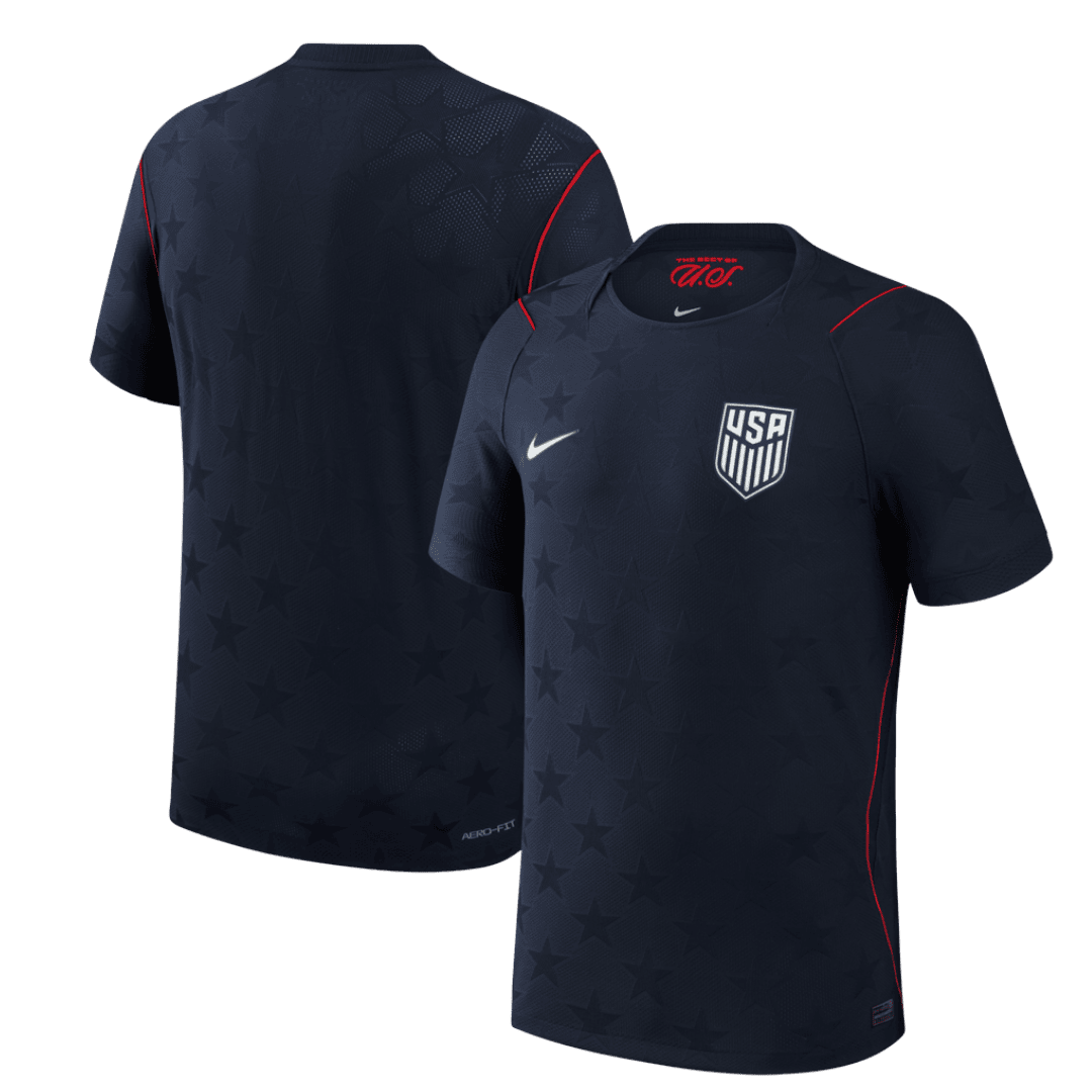 USA Tröja 2026 Borta Autentisk Svart-2