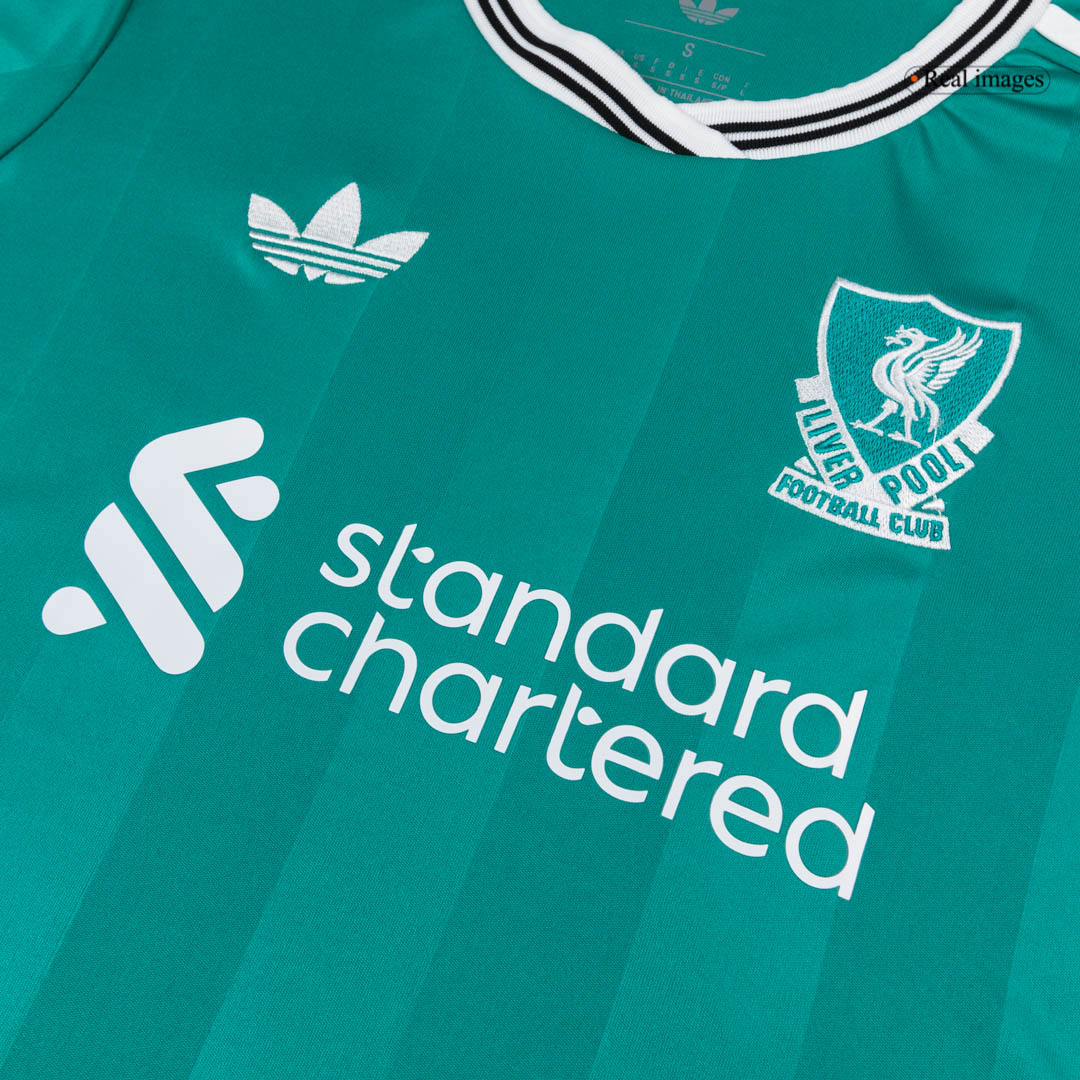 Liverpool Tröja 2025/26 Tredje Grön Dam-6