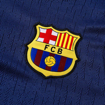 Barcelona Träningsställ 2025/26 Barn Mörkblå-19