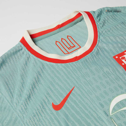 Atletico Madrid Tröja GRIEZMANN #7 2024/25 Borta Autentisk Grön-9