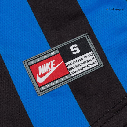Inter Milan Hemmatröja 1998/99 Retro Tröja
 Blå och svart-3