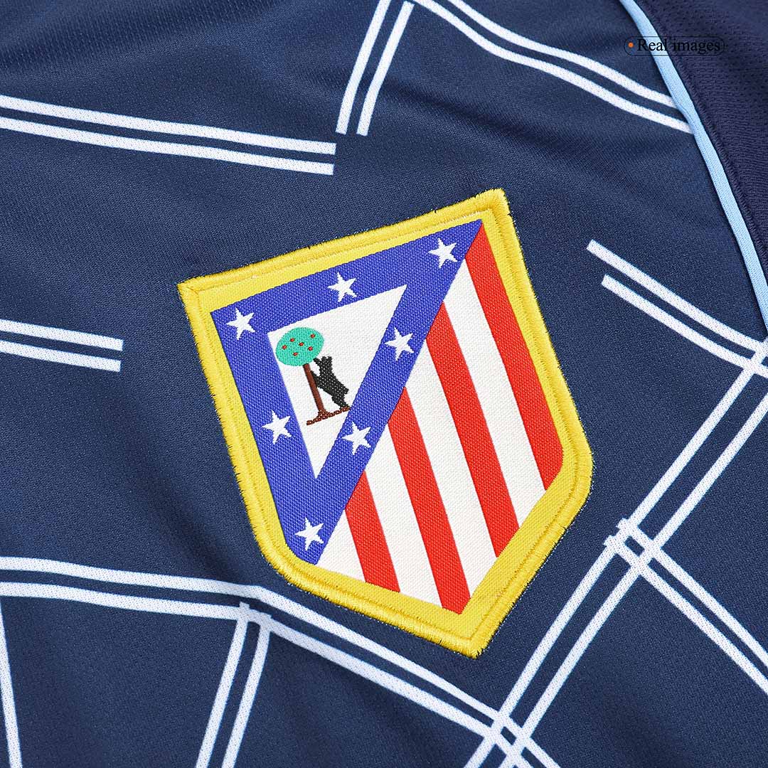 Atletico Madrid Bortatröja 2004/05 Retro Tröja
 Mörkblå