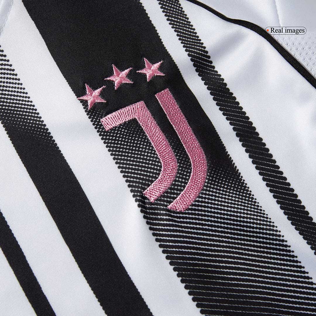 Juventus Tröja 2025/26 Hemma Svart & Vitt Barn-8