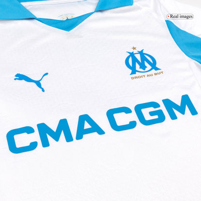 Marseille Tröja 2025/26 Hemma Autentisk Vit-5